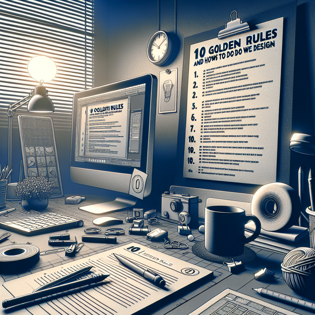 Ücretsiz Web Tasarımı Nasıl Yapılır ? 10 Altın Kural ve Detaylar