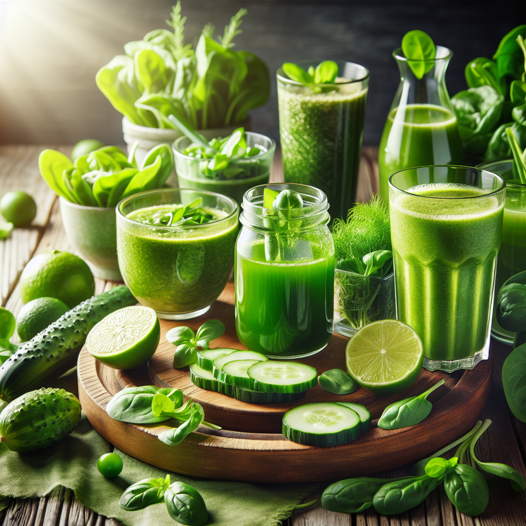 Yeşil Bitkili İçeceklerin Getirdiği Sağlık
