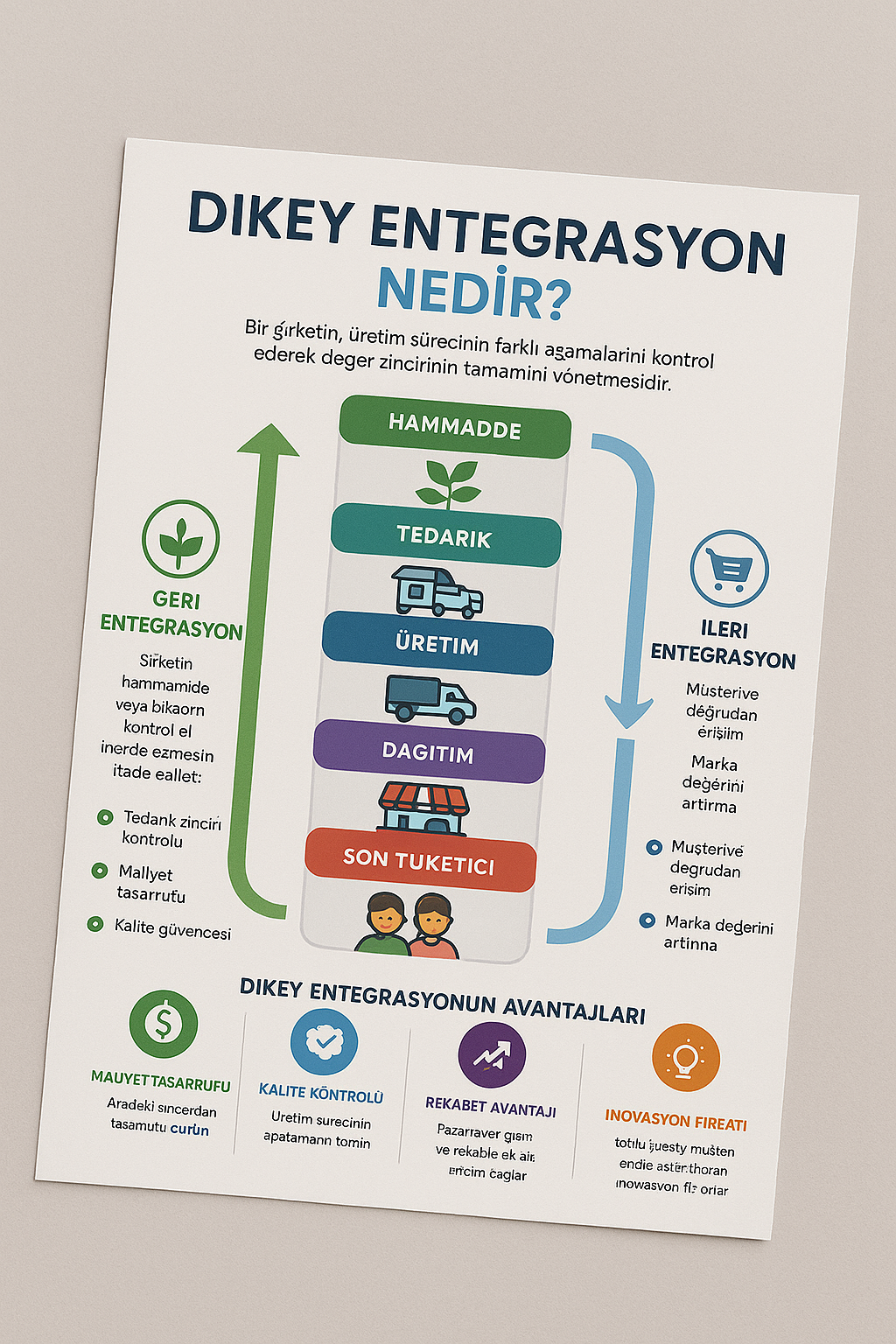 Dikey Entegrasyon ( Dikte Entegrasyon ) Nedir ?